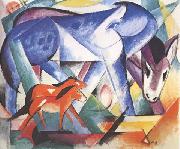 Franz Marc The First Animals (mk34) oil